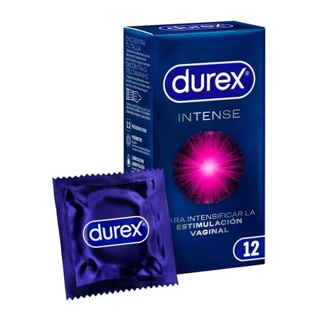 Prezervative Durex Intense Orgasmic, 12 unități