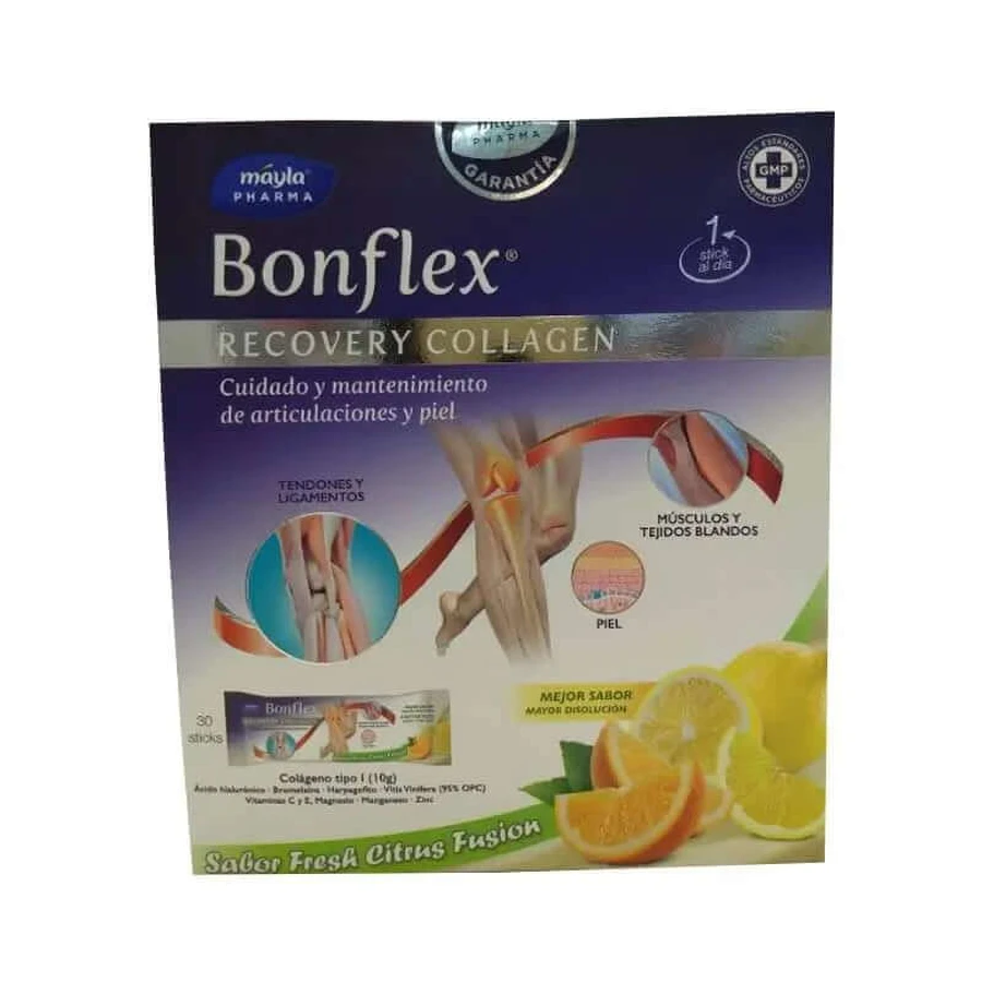 Bonflex Recovery Collagen 30sticks Fresh Citrus Fusion