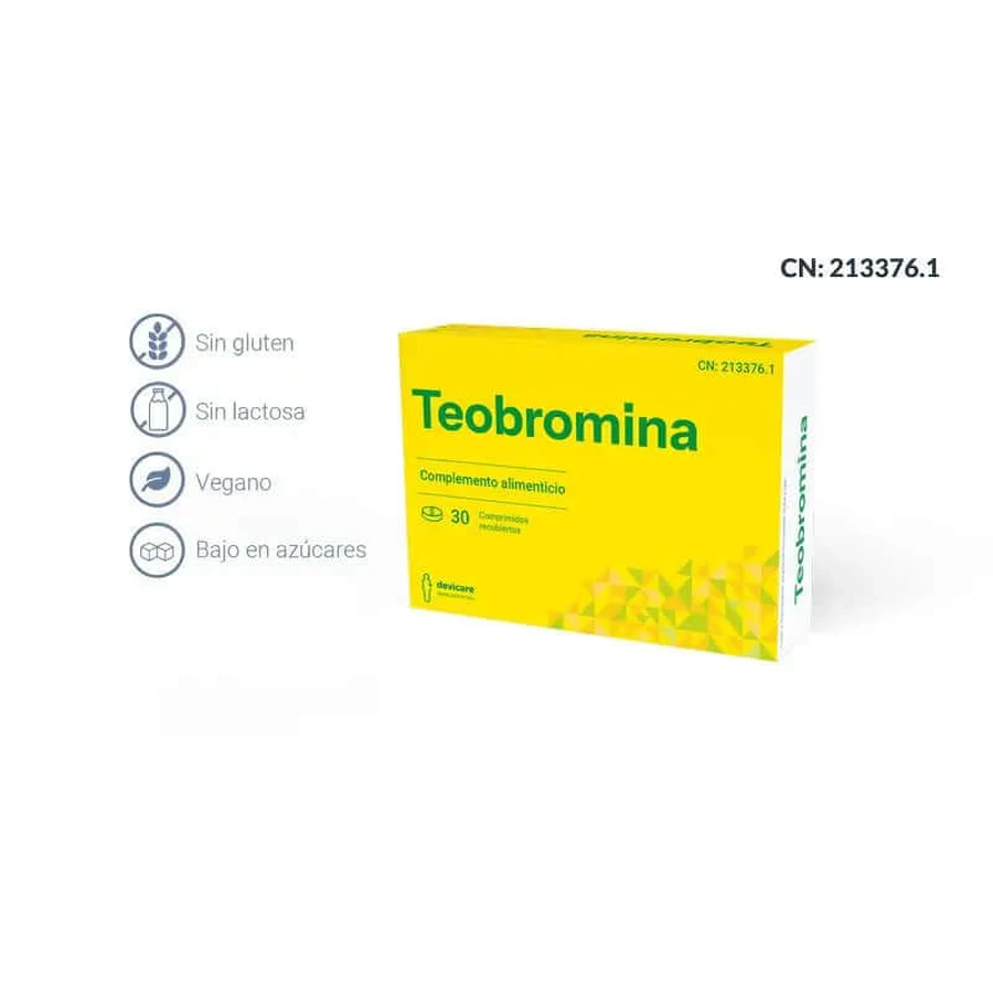 Teobromină 30 comprimate