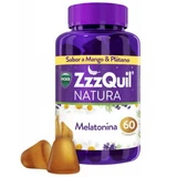 Vicks ZzzQuil Natura 60 Gummies Mango y Platano