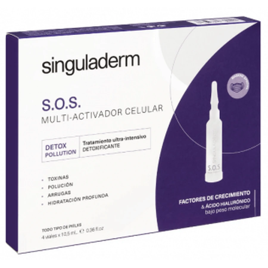 Singuladerm SOS Detox 4Pcs x10.5ml