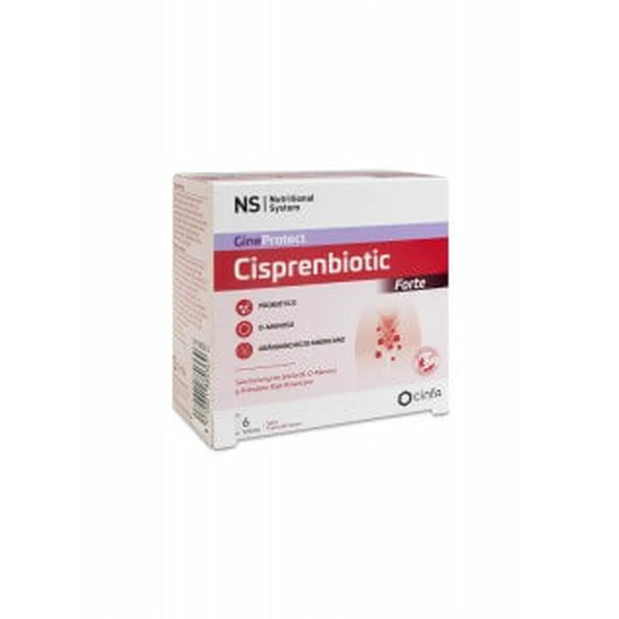 NS Gineprotect Cisprenicin Flash Forte 5 sachets Bucodispersible 7g Forest Berry Flavor