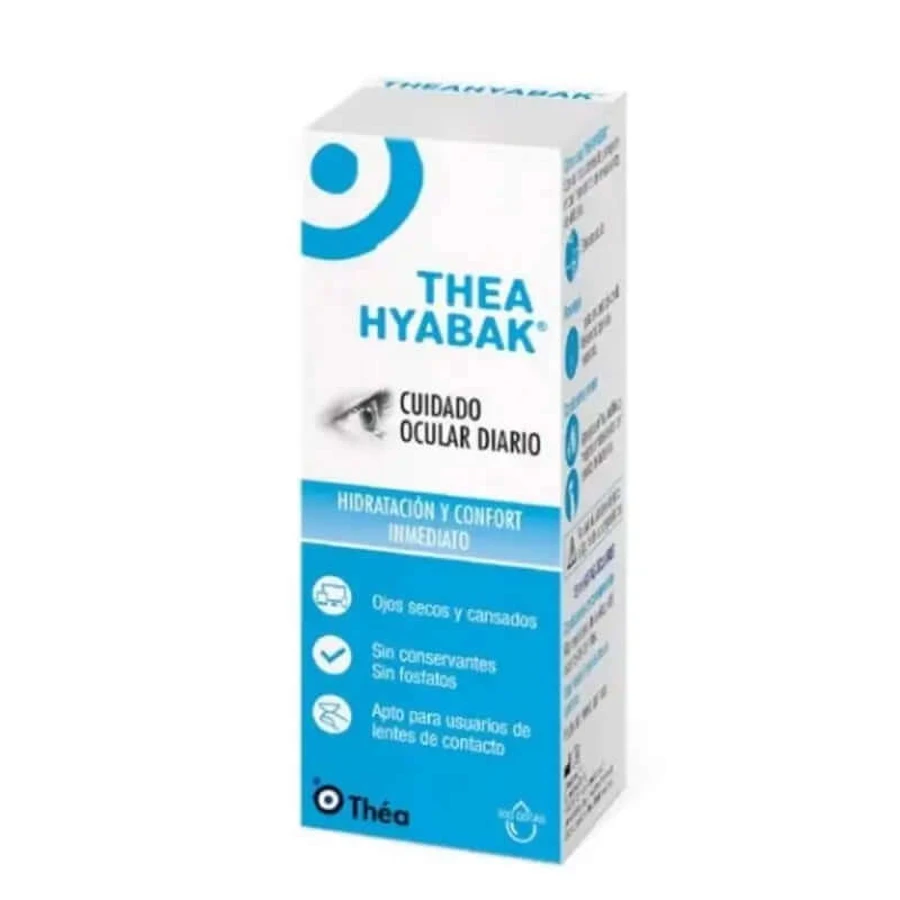 Thea Hyabak Lubricating Eye Solution 10ml: ceny i cechy