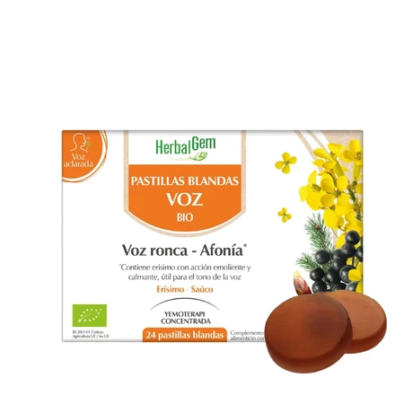 Pranarom Herbalgem Voz 24 comprimate moi