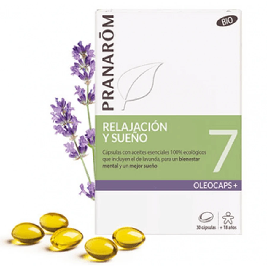 Pranarom Oleocaps 7 Ontspanning en slaap 30 capsules