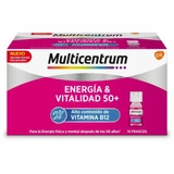 Multicentrum Energia & Vitalität 50+, 15 Flaschen 7ml Himbeergeschmack