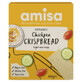 Pan crujiente de garbanzos sin gluten, 100 g, Amisa