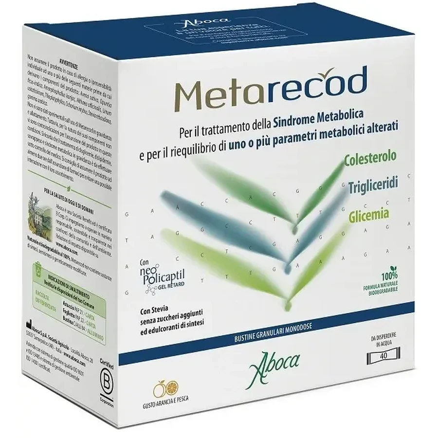 Aboca Metarecod 40 Sachets 2,5g