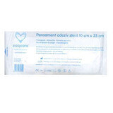 Apósito adhesivo estéril con almohadilla absorbente, 10x25 cm, EasyCare