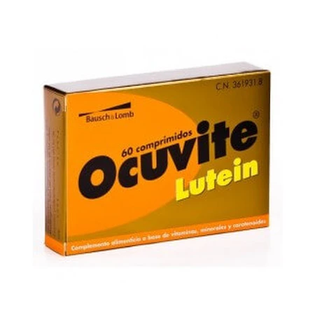 Bausch & Lomb Ocuvite Lutein 60 comprimidos