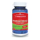 Parasites 12 Detox Forte, 60 cápsulas, Herbagetica