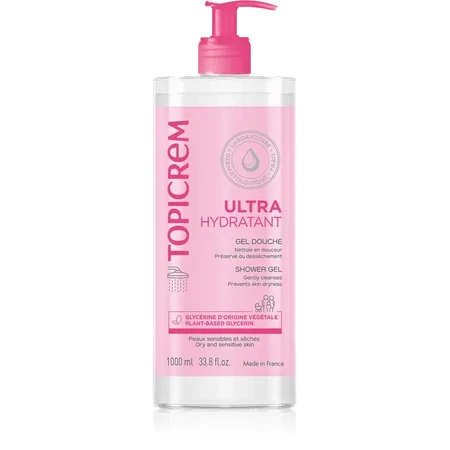 Topicrem Ultra Hydraterende Douchegel 1000ml