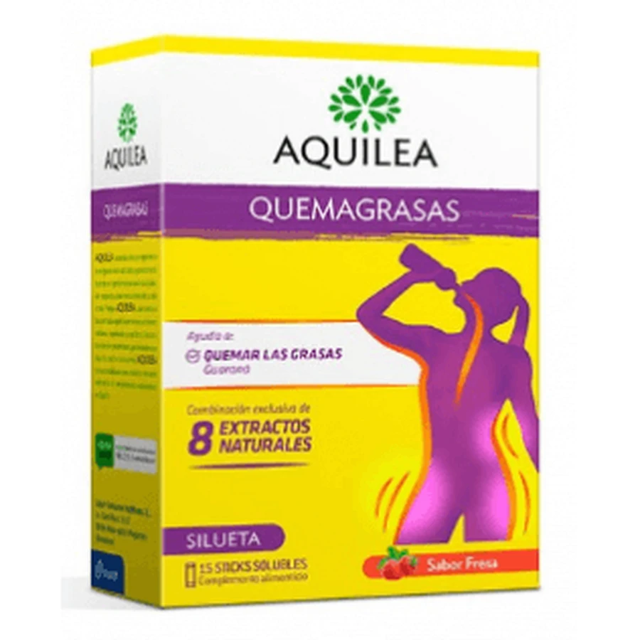 Aquilea Quemagrasas 15 bețișoare solubile