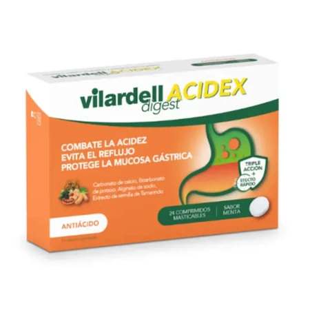 Vilardell Digest Acidex 24 comprimate masticabile Mentă
