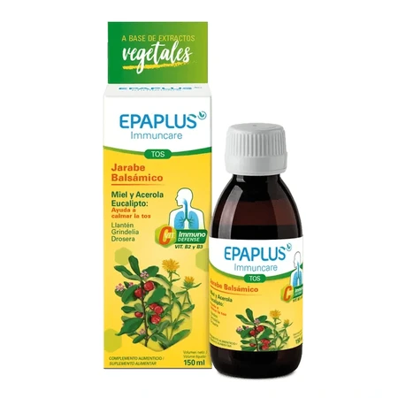 Epaplus Inmunocare Sirop de tuse pentru adulți cu Acerola 150 ml