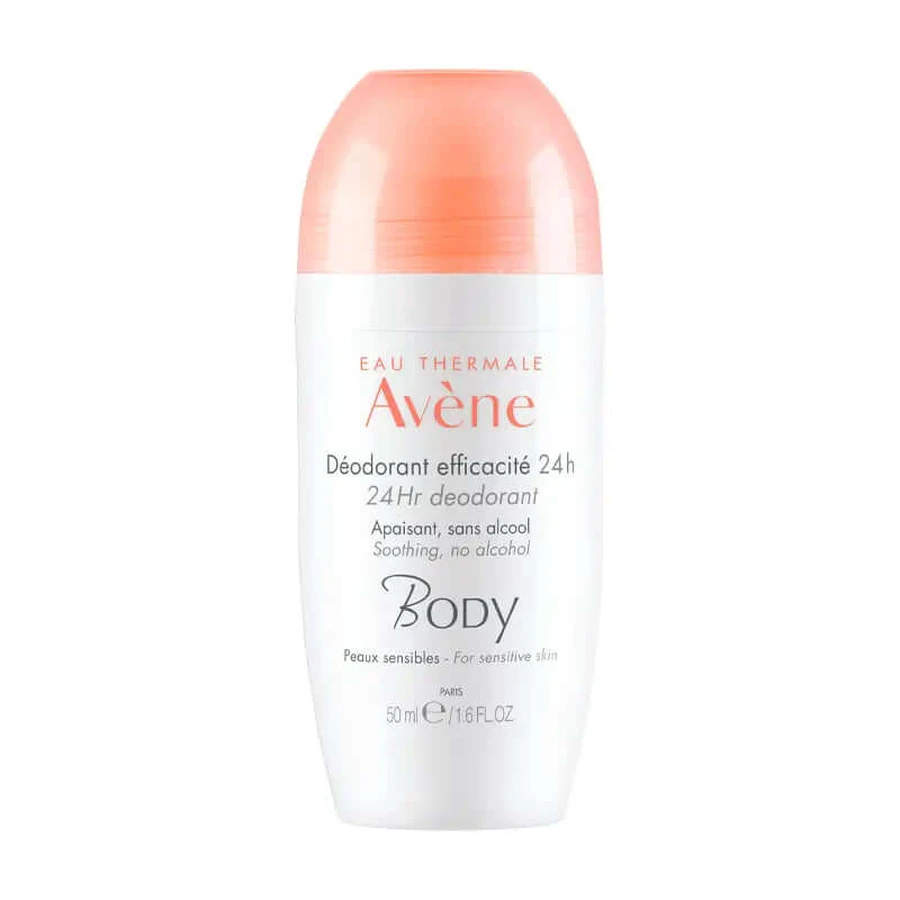 Avene Deodorant de corp 24H Eficacitate, 50 ml
