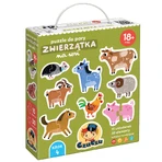 CzuCzu Puzzle cu perechi Animale din mediul rural, puzzle-uri pentru copii, de la 18 luni, 30 elemente