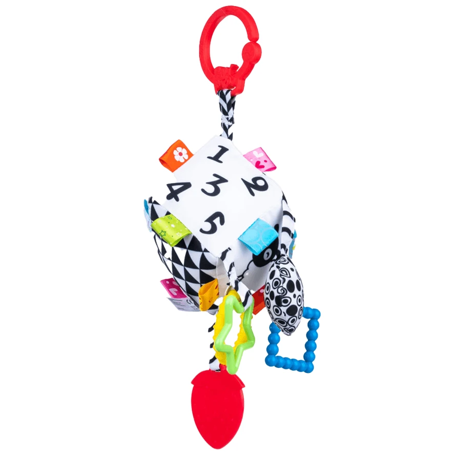 Dumel Balibazoo, ciondolo sensoriale, cubo, dalla nascita, 1 pezzo