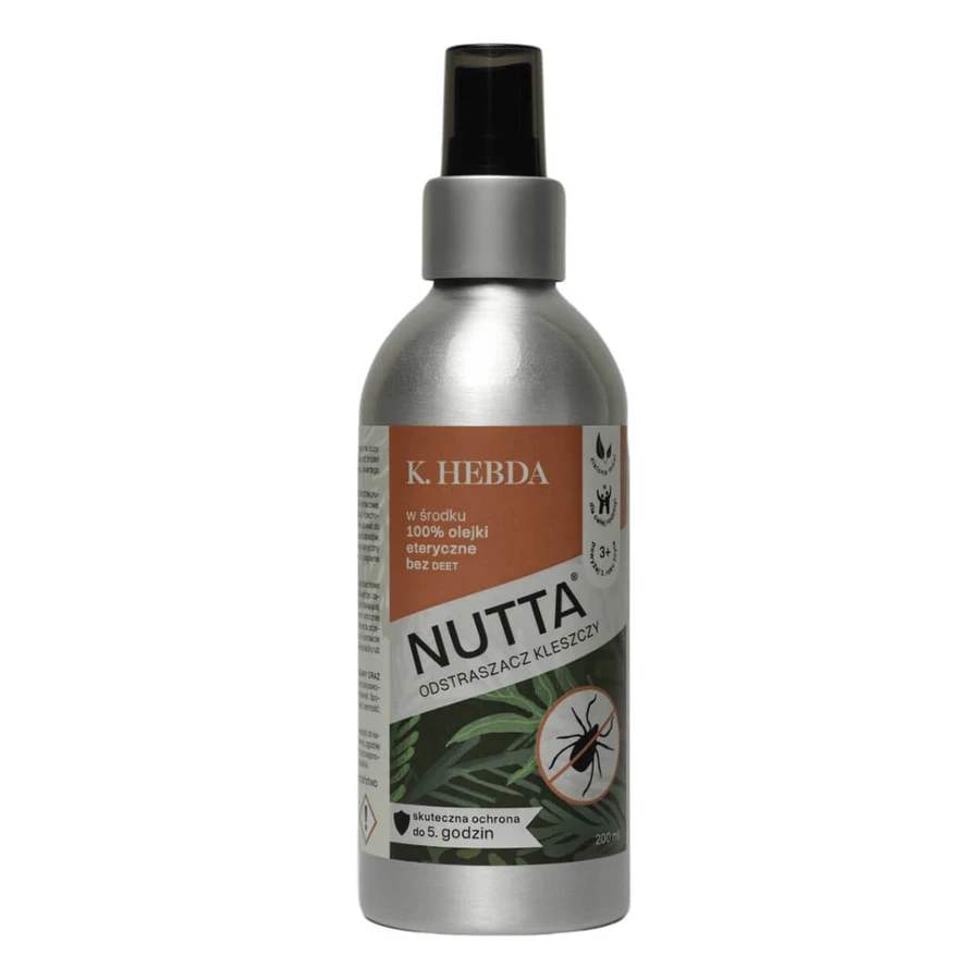 Hebda Nutta, repellente per zecche, 100 ml