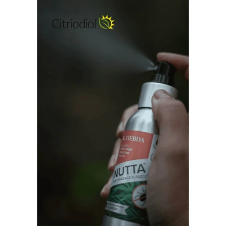 Hebda Nutta, repellente per zecche, 100 ml