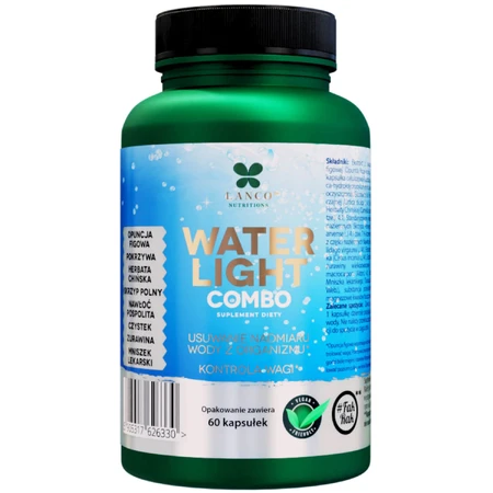 Lanco Nutritions Water Light Combo, 60 cápsulas