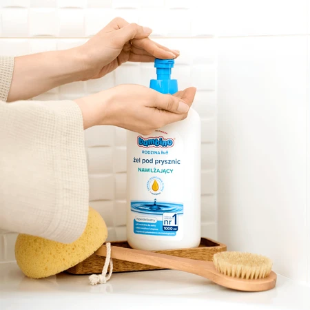 Bambino Family, gel de duș hidratant, 1l