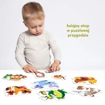 CzuCzu My first toddler puzzles, puzzle-uri pentru copii, de la 2 ani, 28 elemente