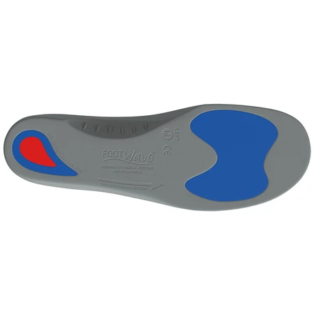 FootWave Pies planos, plantillas ortopédicas, Grande, 44-45, 1 par