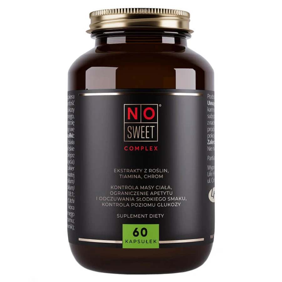 NO-sweet Complex, 60 cápsulas