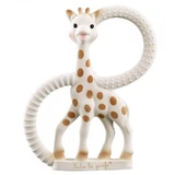 Sophie So'pure giraffe, rubber teether with rings, from birth, 1 piece