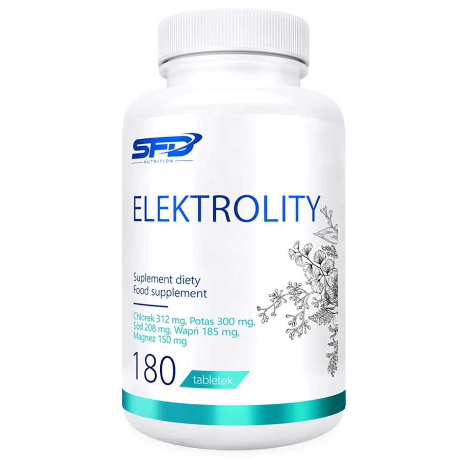 SFD Electrolitos, 180 comprimidos