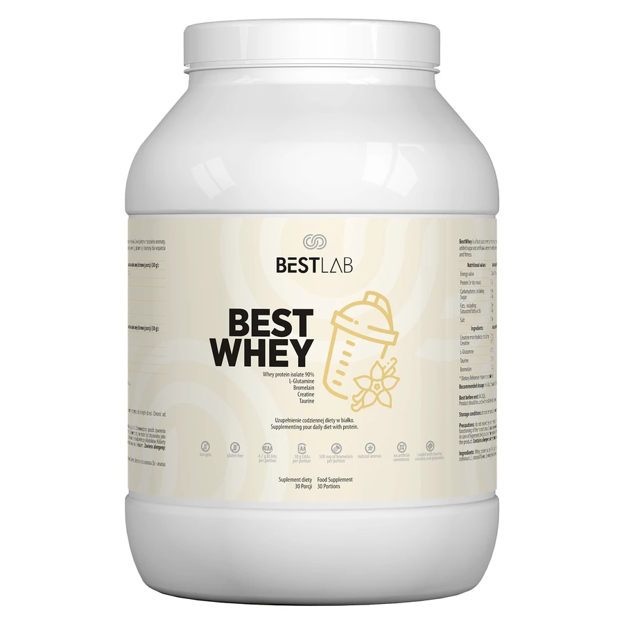 BestLab BestWhey, polvo, 900 g