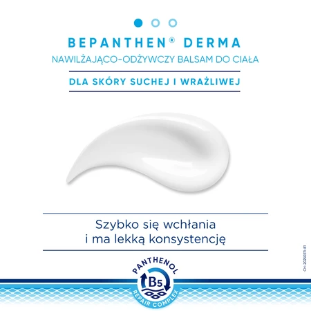 Bepanthen Derma Loción corporal restauradora, hidratante y revitalizante, 400 ml