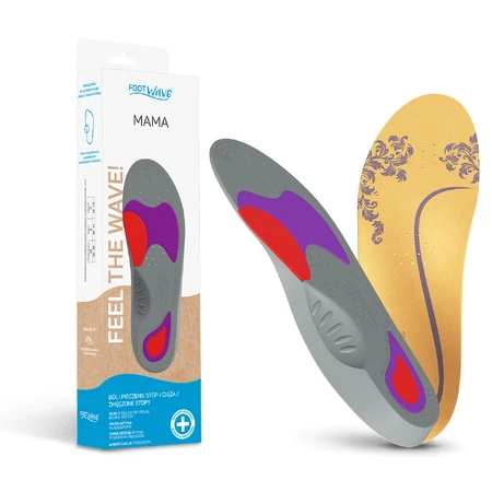 FootWave Mama, solette ortopediche, Small, 39-41, 1 paio