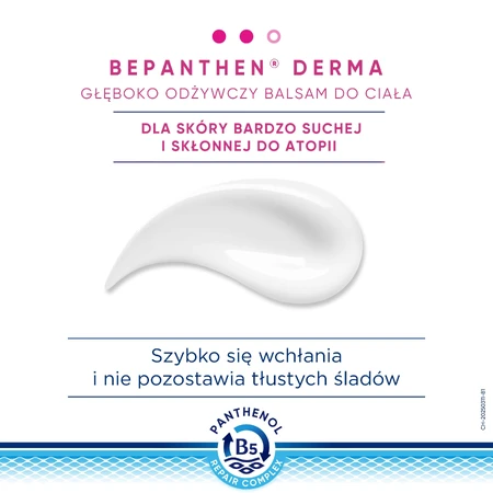 Bepanthen Derma Replenishing, loción corporal nutritiva en profundidad, 200 ml