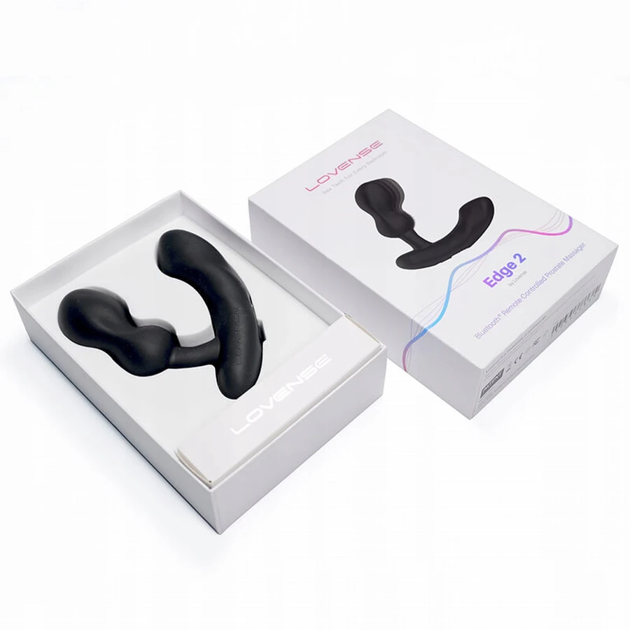 Lovense Edge 2, aparat de masaj vibrator al prostatei controlat prin aplicație