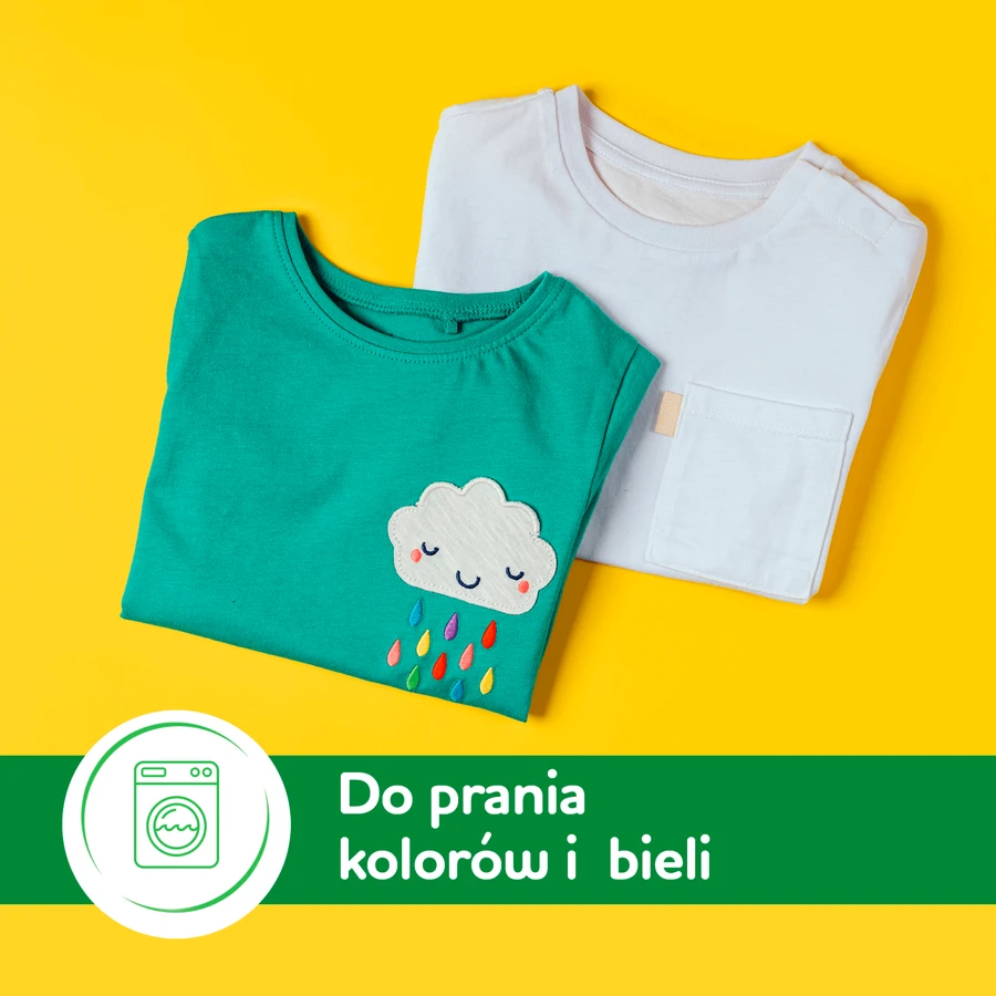 Lovela Family, capsule de spălat hipoalergenice, alb și colorat, de la 1 an, 32 bucăți