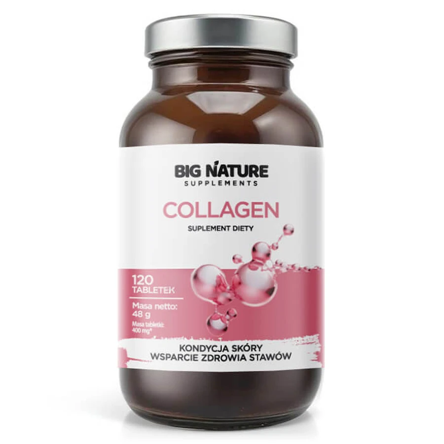 Big Nature Colagen, 120 comprimate