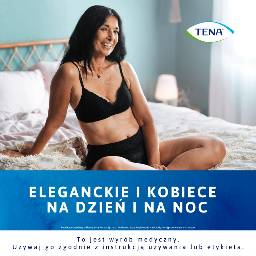 Tena Lady Pants Zwart – L (95–130 cm), 30 stuks