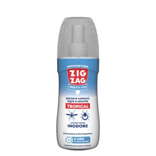 Lozione repellente tropicale inodore, 100 ml, Zig Zag