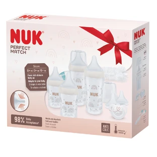Perfect Match Set, 0-6 months, Start Rainbow, Nuk