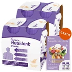 Kit di proteine Nutridrink, gusto vaniglia, 8 x 125 ml + libretto di ricette in omaggio
