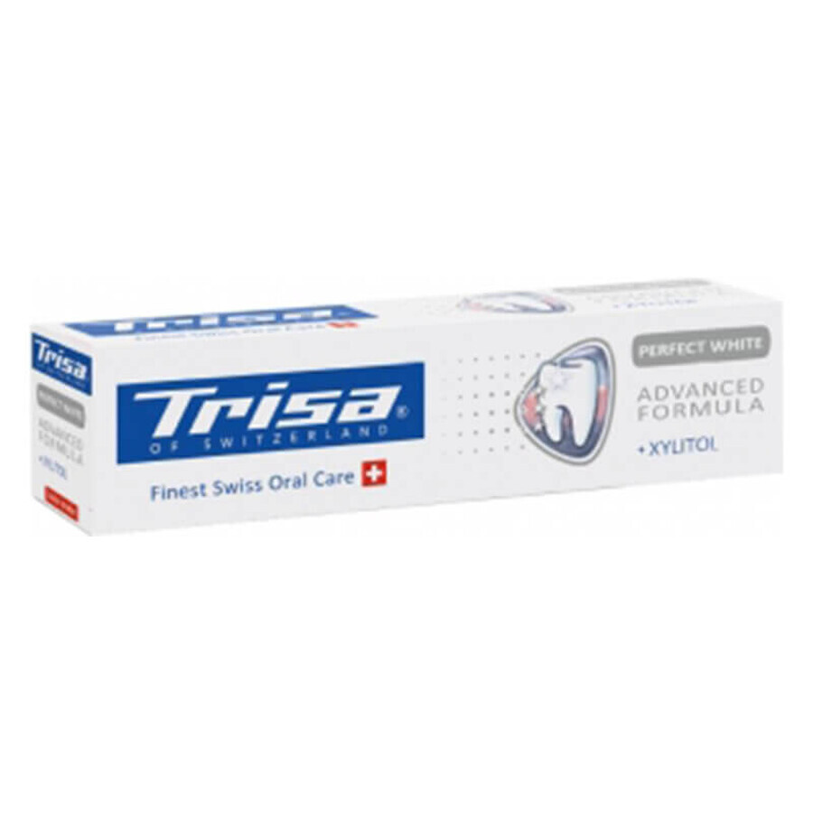 Tandpasta Perfect White, 75ml, Trisa