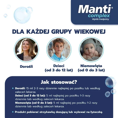 Manti Complex, gel oral, 210 ml