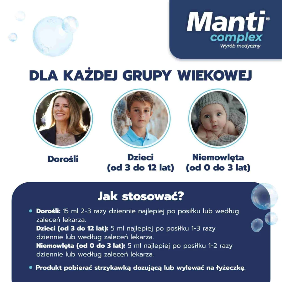 Manti Complex, gel oral, 210 ml