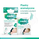 Narices, parches aromáticos para niños, a partir de 18 meses, 6 piezas