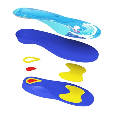 FootWave Kids Supi, plantillas ortopédicas, valgo funcional de pies y rodillas, pies planos, XSmall Kids, 28-29, 1 par