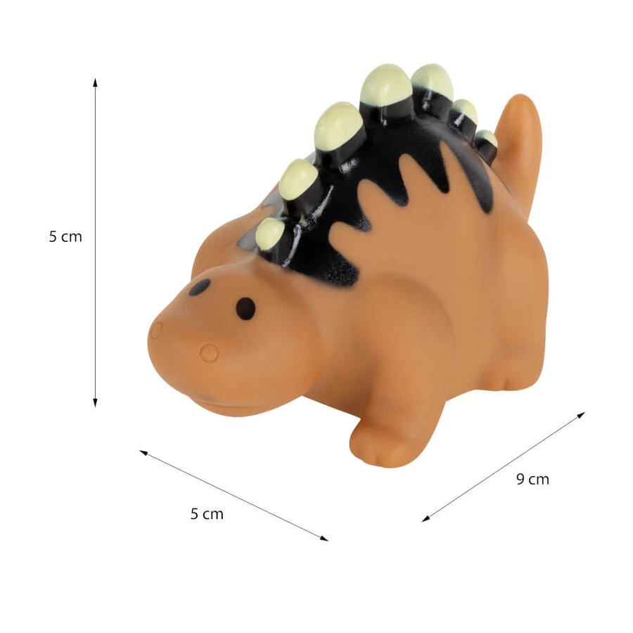 Ackuku, jouets de bain, dinus, 5 pièces