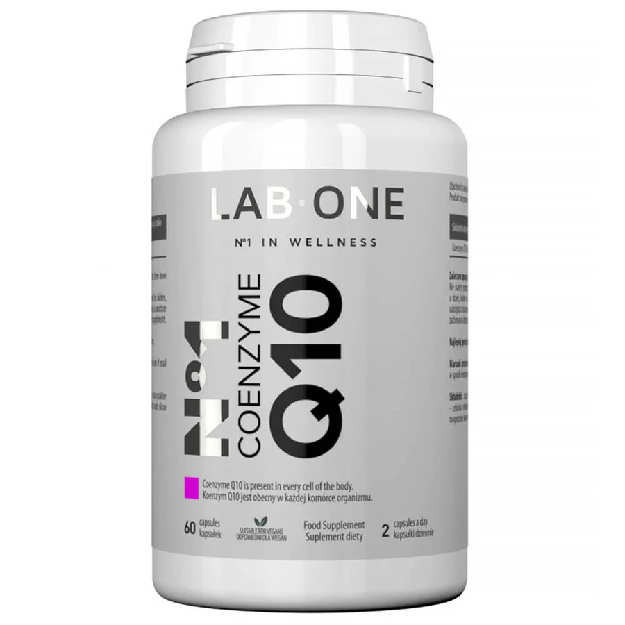 Lab One No 1 Coenzima Q10, Coenzima Q10 100 mg, 60 cápsulas