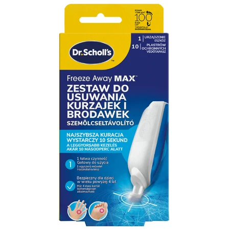 Dr. Scholl's, kit de îndepărtare a negilor și a verucilor